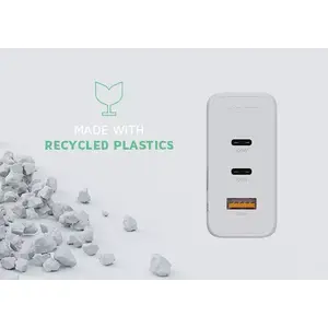 97% GRS certified recycled plastic