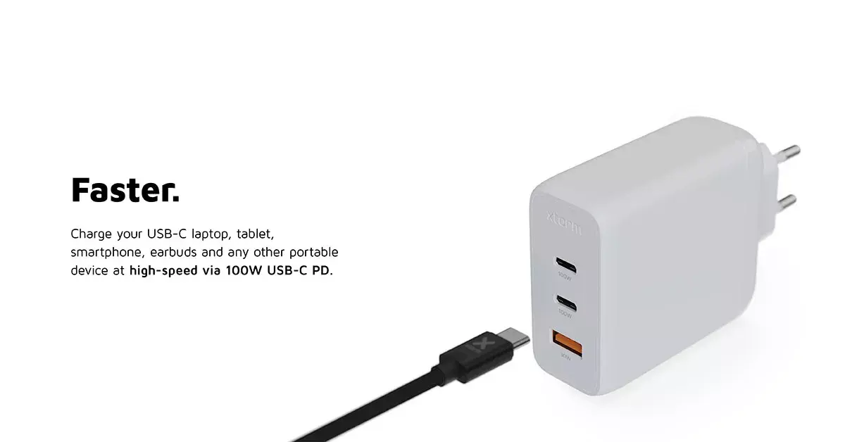 Iekštelpu lādētājs Xtorm 100W GaN² Ultra Photo 16