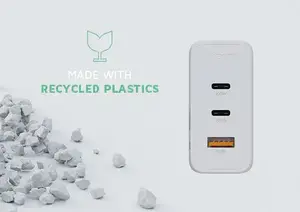 97 percent GRS certified recycled plastic