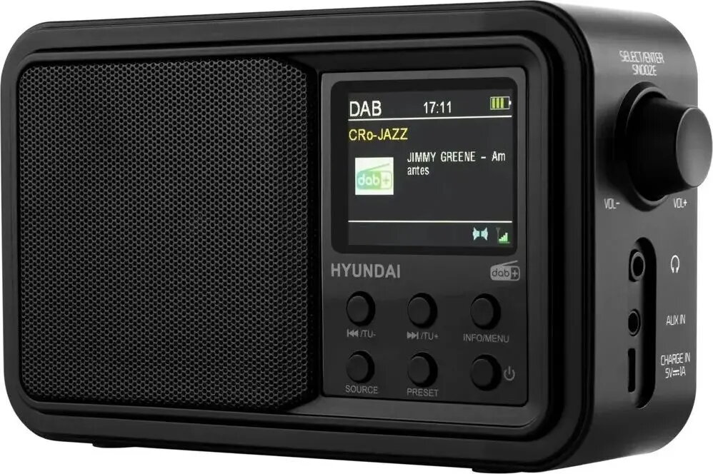 Pārnēsājams DAB radio HYUNDAI PR650BTDAB ar