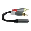 Аудиокабель PREMIUMCORD kjqqr-02 3,5 мм — 2×RCA Photo 2