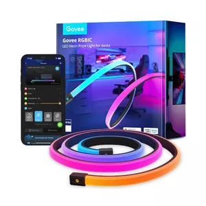 LED strip light Govee H61C3 RGBIC for gaming desk — addressable RGBIC lighting, flexible strip