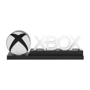 Pieslēdzams nakts gaisma Paladone Xbox Icons Light V2 Melns Balts Universāls