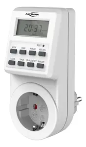 ANSMANN AES6 Smart Plug 3680 W White Indoor Digital Timer