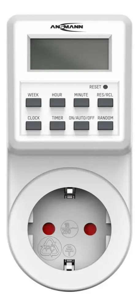 ANSMANN AES6 Smart Plug Digital Timer Photo 2