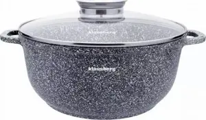 Cooking Pot Klausberg KB-7523, marble coating, 5.6 L, 26 cm