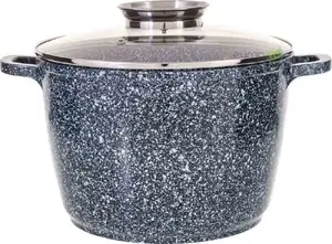 Edenberg katls ar vāku KB 7525 — marmora pārklājums, 6.2 l tilpums, 24 cm, piemērots indukcijai