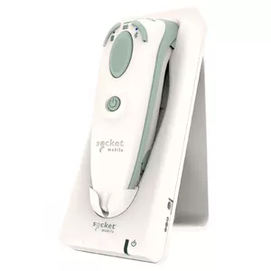 Handheld barcode scanner Socket Mobile DuraScan D745 1D/2D, Bluetooth, IP54, built-in LiPo battery, green/white