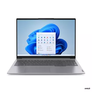 Lenovo ThinkBook 16 Ноутбук 40,6 cm (16") WUXGA AMD Ryzen™ 5 7530U 16 GB DDR4-SDRAM 256 GB Твердотельный накопитель (SSD) Wi-Fi 6 (802.11ax) Windows 11 Pro Серый