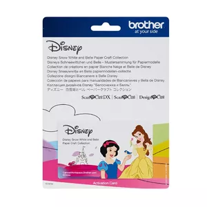 Набор вышивальных дизайнов Brother CADSNP06 — Disney Princess Pattern 2, цифровой комплект
