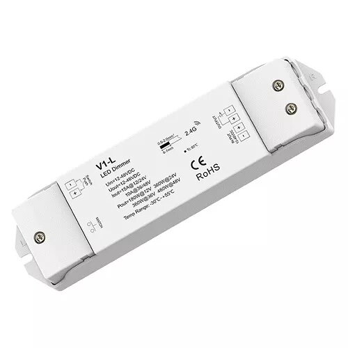 LED kontrolieris SKYDANCE HS082871 12–48V 1×15A