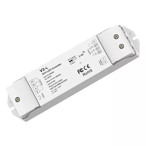 LED kontrolieris SKYDANCE V3-L 12–48V 3x