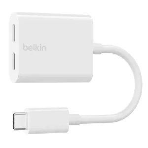 Belkin F7U081BTWH interfeisa centrmezgls USB Veids-C Balts