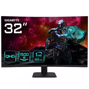 Monitors GIGABYTE GS32QC 31.5" QHD Curved LED 2560 x 1440