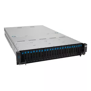 Rack serveris ASUS RS520A-E12-RS24U Socket SP5, AMD EPYC 9004, 1 CPU, 24× DDR5 DIMM, 6,14 TB max, 2U, 26× 2.5" sloti, 1600W