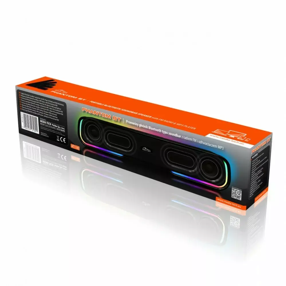 MEDIA‑TECH Phantom MT3180 skaņas josla 450W Photo 12