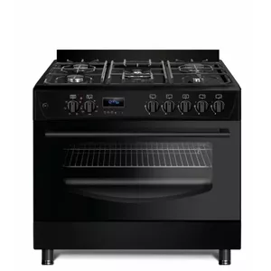Gas-electric cooker 90cm KWGE-K90 Cheff Modern Black
