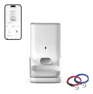 Automātiskā barotava un dzirdinātājs Catlink Fresh 2 Luxury — ABS korpuss, 4 l sausās barības tilpums, strāva/baterijas, universāla, balta