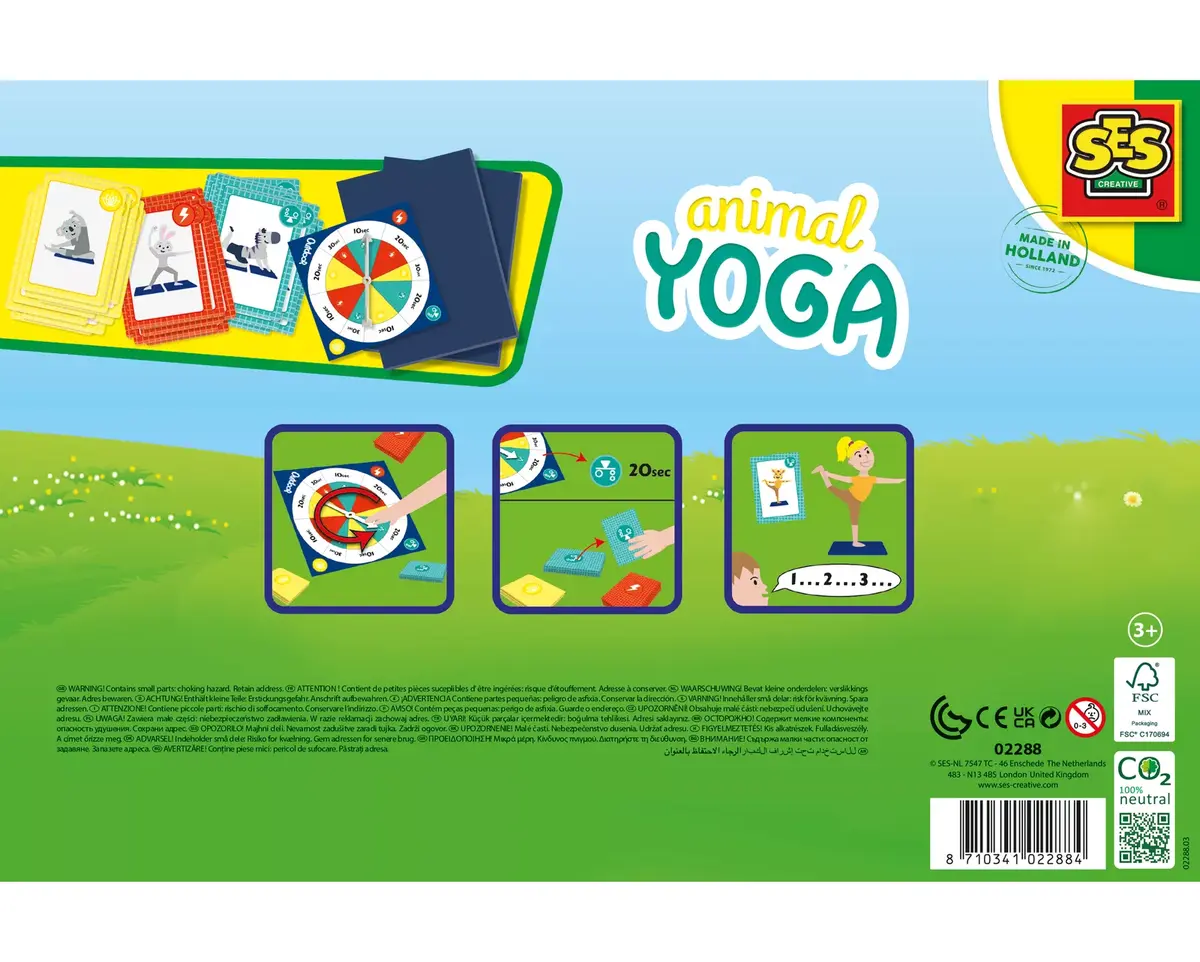 Card Game SES Animal yoga Photo 4