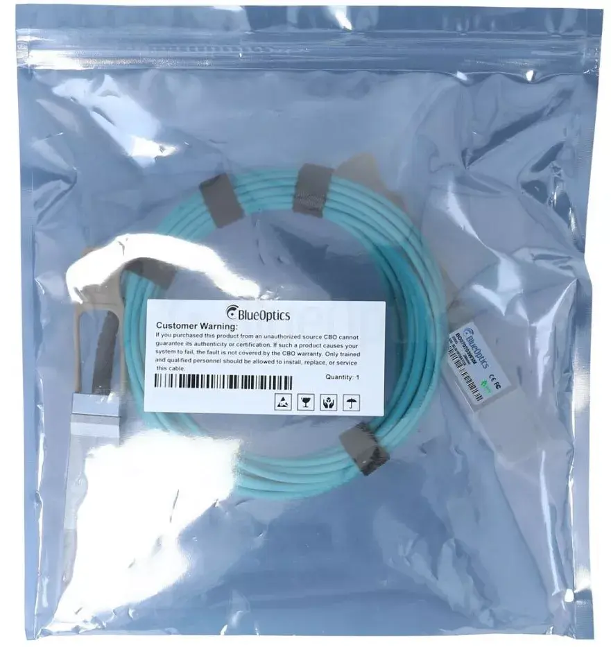 BlueOptics QSFP56–QSFP56 волоконный кабель 10 м Photo 5