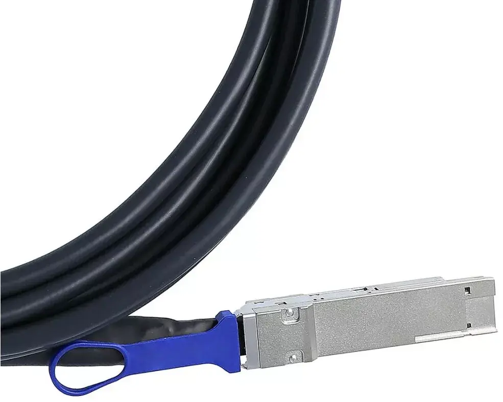 InfiniBand кабель BlueOptics QDD-400-CU2M-BL Photo 6