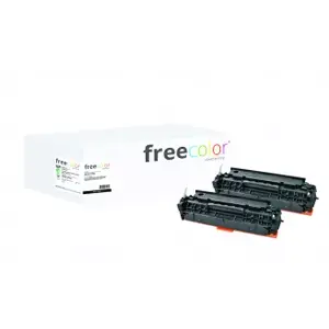 Freecolor 2025K-2-FRC toner cartridge 2 pc(s) Black