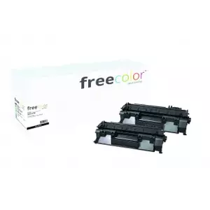 Toneris Freecolor HP 05X melns CE505XD HY Doppelpack 10000 lapas