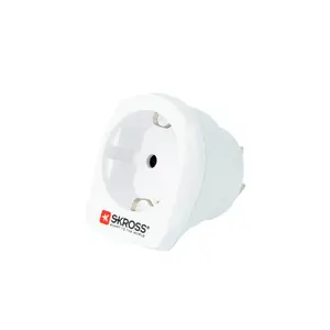 Skross 1.500209-E Power Plug Adapter Type C (Europlug) to Type I (AU)