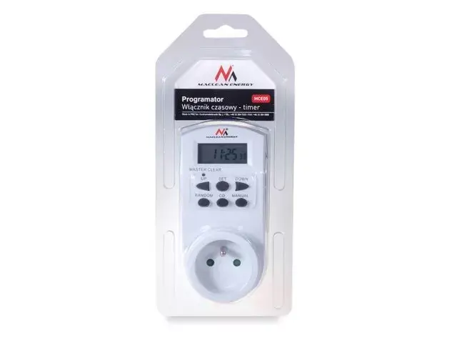 Electrical timer MACLEAN MCE05 — daily/weekly digital Photo 4