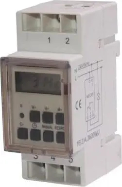 Maclean MCE09 Digital DIN Rail Timer Photo 2