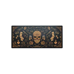 Gaming mouse pad Cherry GP5-XL-CALAVERA — 920×400 mm, cloth surface, rubber base, stitched edges, multicolour