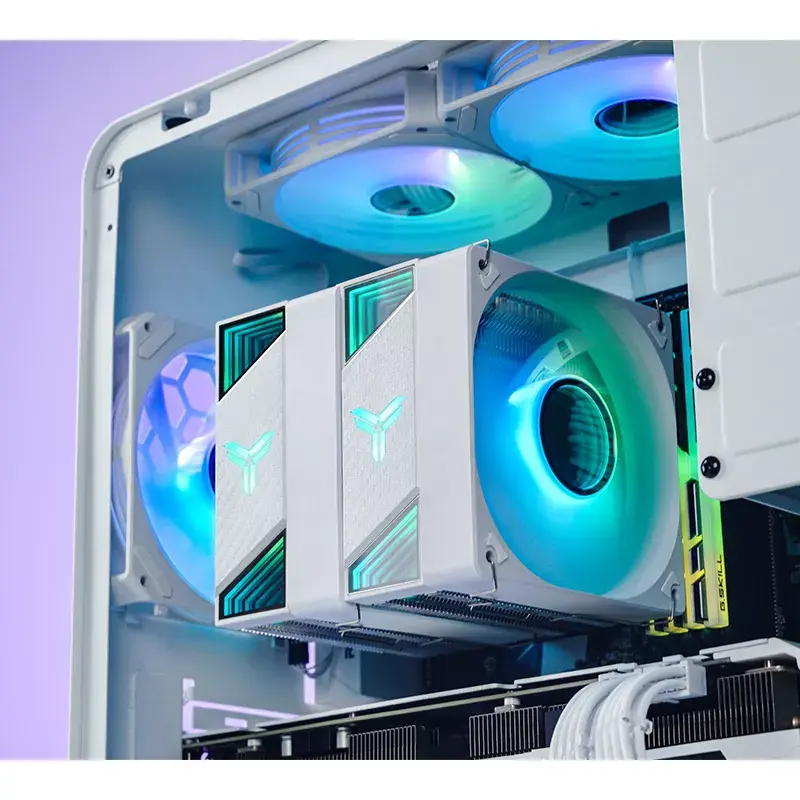 Вентилятор Jonsbo CR-3000 ARGB White Photo 3