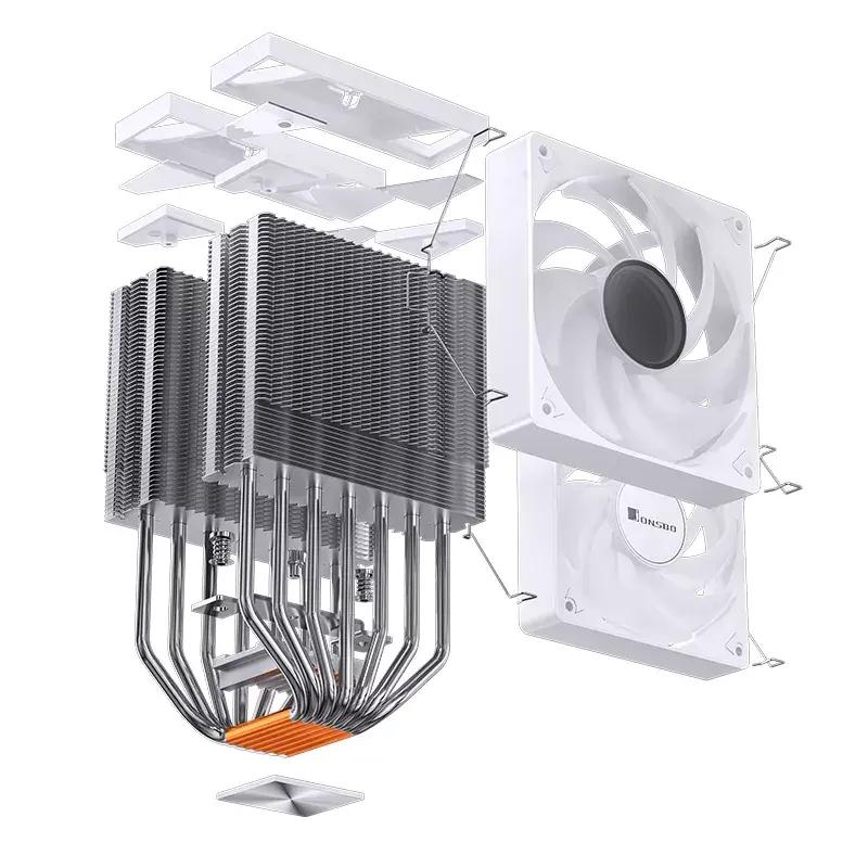 Вентилятор Jonsbo CR-3000 ARGB White Photo 15