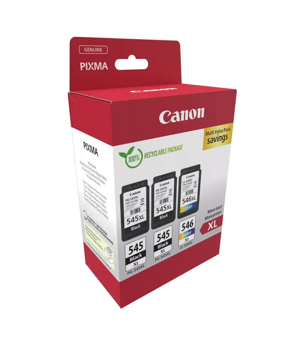 Kārtridžs Canon PG-545XLX2/CL-546XL MULTI Krāsu Photo 2