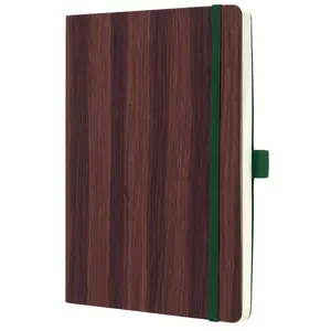 Writing Notebook Sigel CO674 A5 194 Sheets Brown Dot Grid