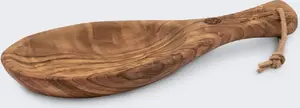 Wooden Shallow Bowl 25 cm Petromax bowl25-olive – 25 cm diameter, shallow serving bowl