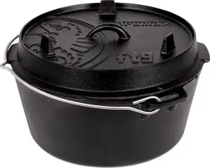 Горшок для запекания Petromax FT9-T 7.5L Черный Чугун