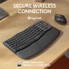 Logitech Wave Keys biznesa ergonomiskā tastatūra Photo 3