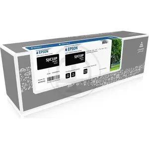 Multifunction Device ASTAR AS70752 EPSON SJIC33P(K) Ink - black rebuilt Chip