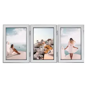 Multi picture frame Hama Santorini Silver Aluminium 428x190 mm