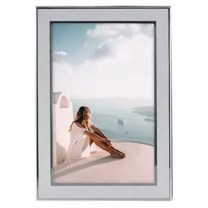 Single picture frame Hama Santorini Silver Aluminium 117x11x169mm