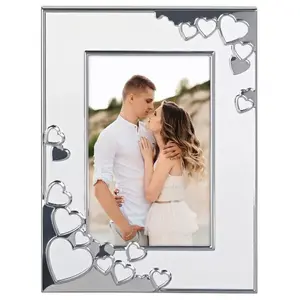 Single picture frame Hama Valentine White Aluminium 156x207 mm