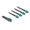 DeLOCK Mini FAKRA Z jack quad uz 4 x FAKRA Z plug A-Tips Photo 2