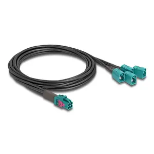 Кабель DeLOCK Mini FAKRA Z jack quad to 4 x FAKRA Z jack A-Type 1м
