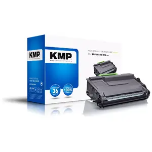 KMP Compatible Black Toner Cartridge for Brother TN-3512, 12000 Pages Yield, 1 Pack