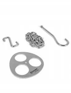 Petromax Tripod Attachment Ring and Hook L for Fire Pot Cooking Stands