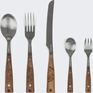 Galda piederumu komplekts Petromax CUTLERY1 — kompakts nerūsējošā tērauda viens cilvēks komplekts