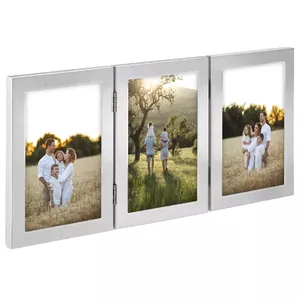 Multi picture frame Hama 00193118 Aluminium Silver 420x190 mm