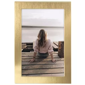 Single picture frame Hama Riva Gold Aluminium Glass 117x15x169mm