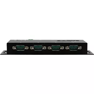 Сервер последовательных устройств Exsys EX-6114-2 — Ethernet на 4×RS-232, питание 12В 3А